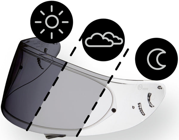 Shoei CJ-3 Visor Protec Tint