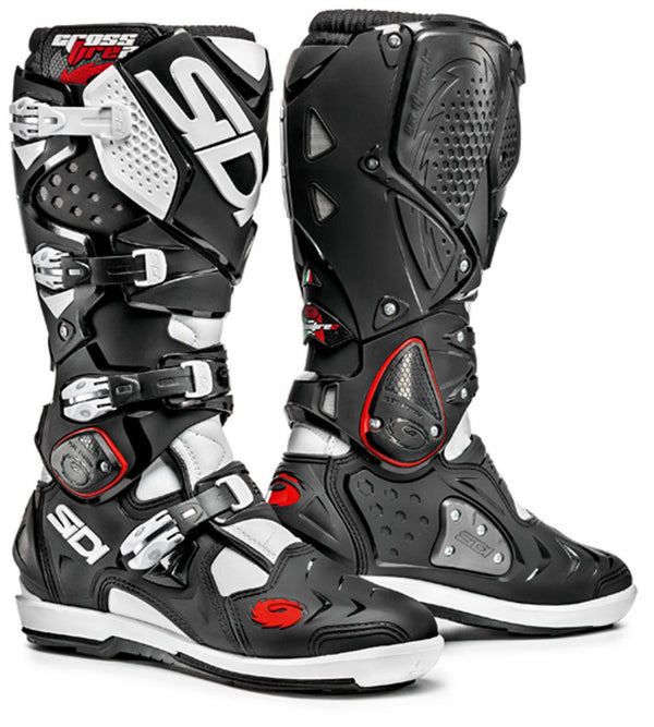 Sidi Crossfire 2 SRS Motocross Boots White/Black/Red