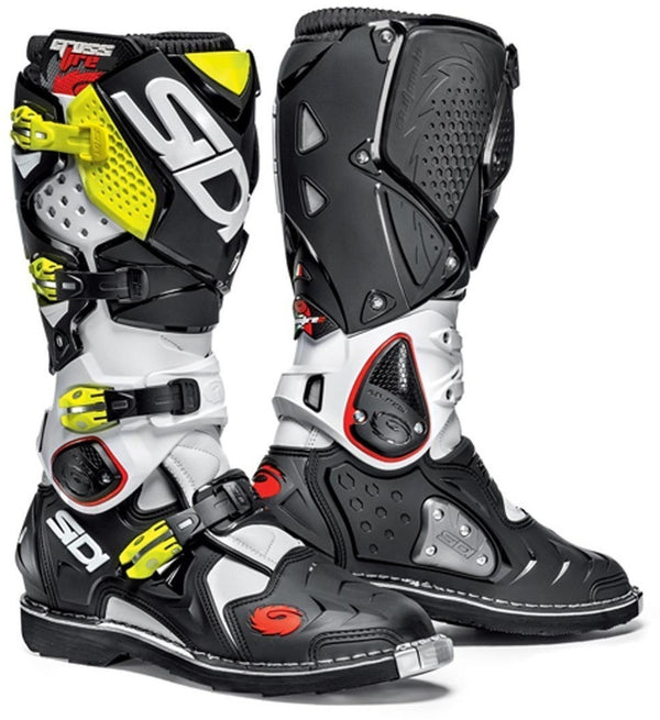 Sidi Crossfire 2 Boots 2016 White/Black/Yellow