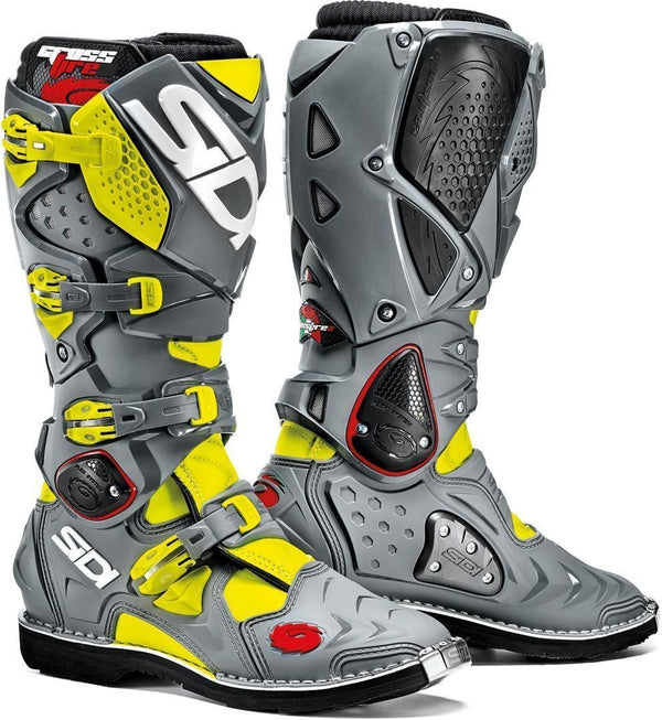 Sidi Crossfire 2 Boots 2016 Grey/Yellow