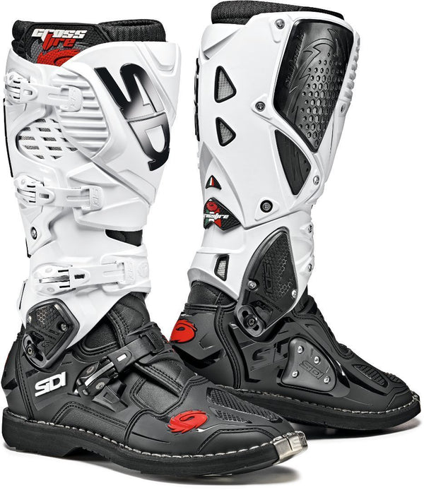 Sidi Crossfire 3 Motocross Boots Black/White