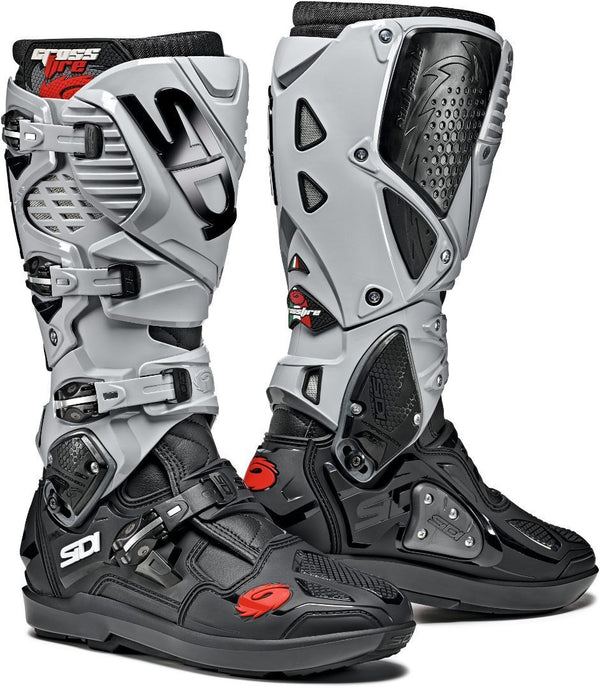 SIDI CROSSFIRE 3 SRS 骑行靴 黑/灰