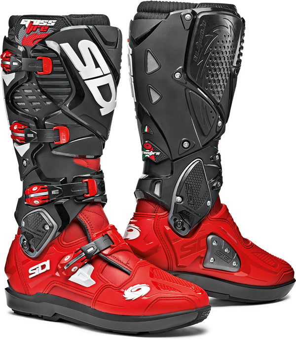 SIDI CROSSFIRE 3 SRS 骑行靴 红/黑