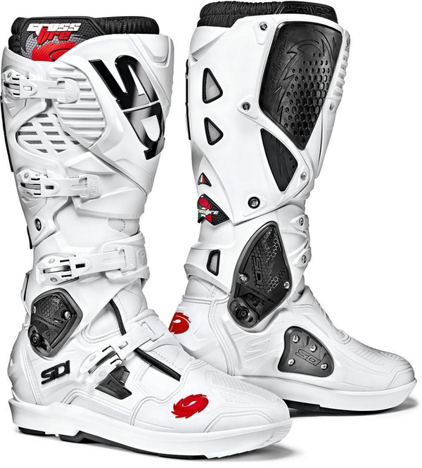 SIDI CROSSFIRE 3 SRS 骑行靴 纯白