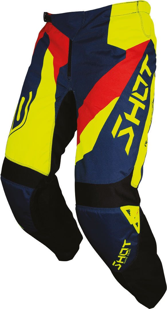 Shot Devo Alert Pants Blue/Yellow/Red