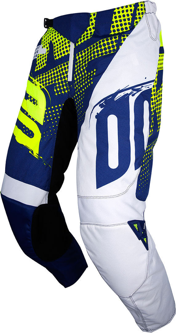 Shot Devo Venom Kids Pants Blue/White/Yellow