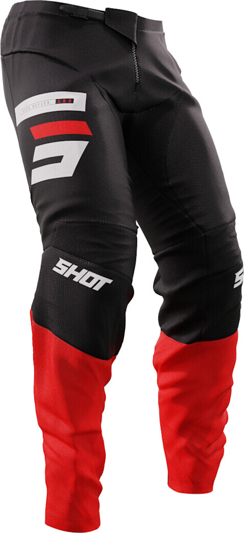 Shot Devo Reflex Motocross Pants Black/Red
