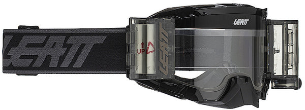 Leatt Velocity 5.5 Roll-Off Motocross Goggles Black
