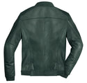 HolyFreedom Due Motorcycle Leather Jacket Dark Green