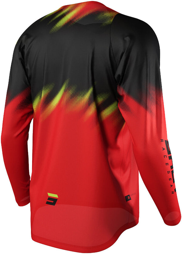 Shot Devo Versus Kids Motocross Jersey Black/Red