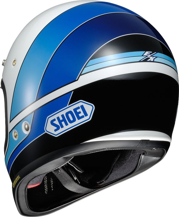 Shoei EX-Zero Equation TC-2 Helmet White/Blue