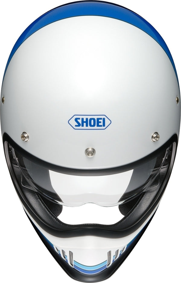 Shoei EX-Zero Equation TC-2 Helmet White/Blue