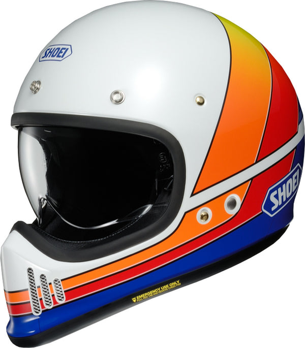 Shoei EX-Zero Equation TC-2 Helmet White/Red/Yellow