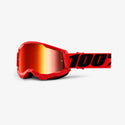100% 风镜 STRATA 2 Goggle 红