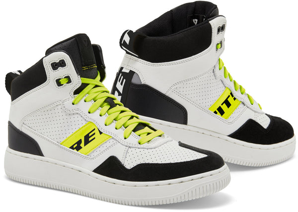 REVIT 骑行鞋 Pacer Motorcycle Shoes White/Black/Yellow