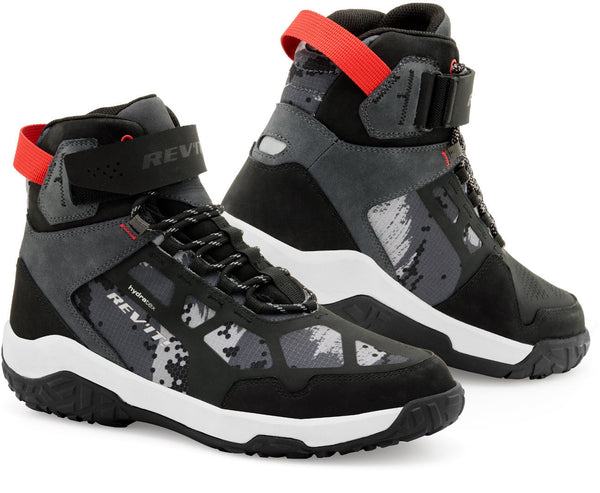 REVIT 骑行鞋 Descent H2O Motorcycle Shoes Black/Red/White