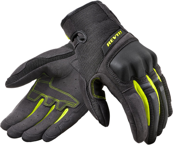 REVIT 手套 Volcano Motorcycle Gloves Black/Yellow