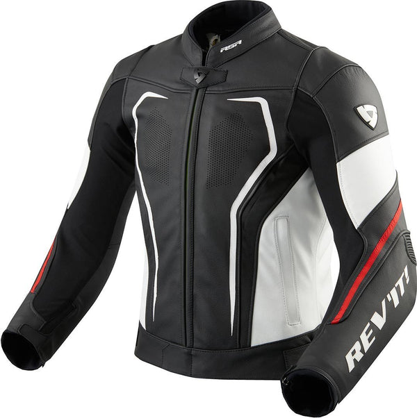REVIT 骑行夹克 Vertex GT Motorcycle Leather Jacket Black/Red
