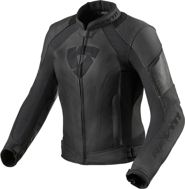 REVIT 骑行夹克 Xena 3 Ladies Motorcycle Leather Jacket Black