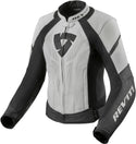 REVIT 骑行夹克 Xena 3 Ladies Motorcycle Leather Jacket White/Black