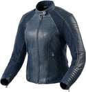 REVIT 骑行夹克 Coral Ladies Motorcycle Leather Jacket Dark Blue