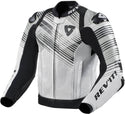 REVIT 骑行夹克 Apex Motorcycle Leather Jacket White/Black