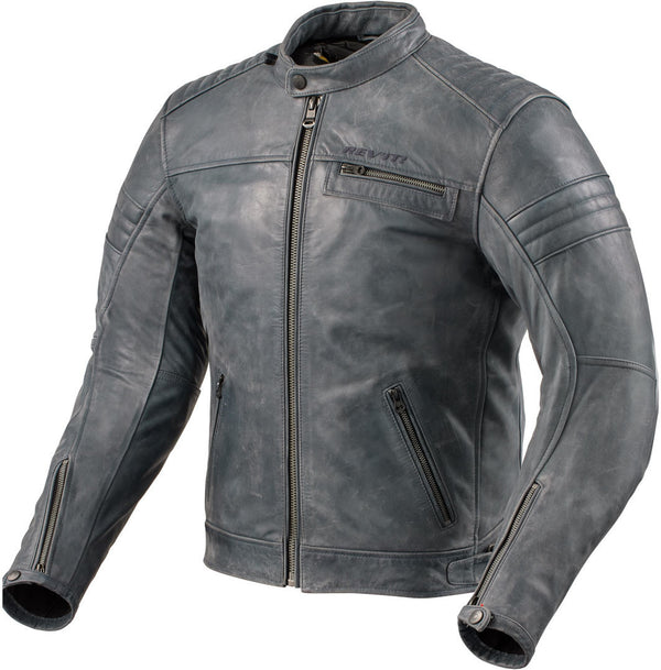 REVIT 骑行夹克 Restless Motorcycle Leather Jacket Blue