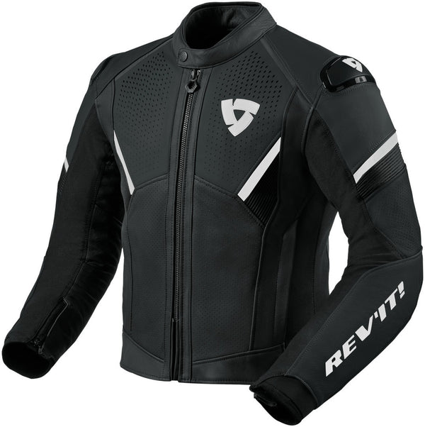 REVIT 骑行夹克 Matador Motorcycle Leather Jacket Black/White