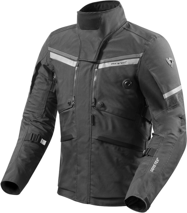 REVIT 骑行夹克 Poseidon 2 Gore-Tex Motorcycle Textile Jacket Black/Black
