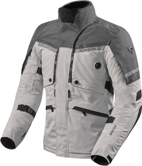 REVIT 骑行夹克 Poseidon 2 Gore-Tex Motorcycle Textile Jacket Silver/Anthracite