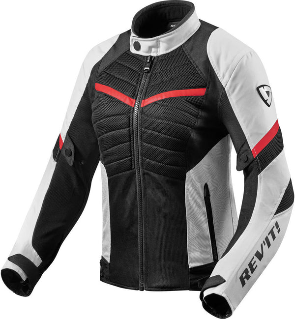 REVIT 骑行夹克 Arc Air Ladies Motorcycle Textile Jacket Black/White/Red