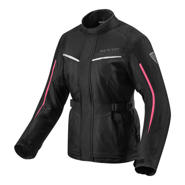 REVIT 骑行夹克 Voltiac 2 Ladies Motorcycle Textile Jacket Black/Pink