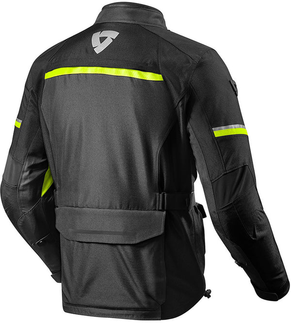 REVIT 骑行夹克 Outback 3 Motorcycle Textile Jacket Dark Grey/Black/Yellow