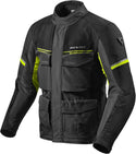 REVIT 骑行夹克 Outback 3 Motorcycle Textile Jacket Dark Grey/Black/Yellow
