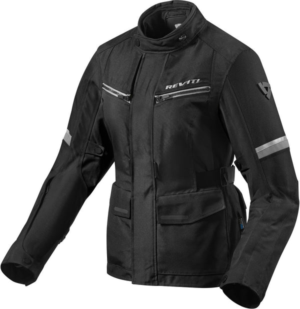 REVIT 骑行夹克 Outback 3 Ladies Motorcycle Textile Jacket Black/Silver