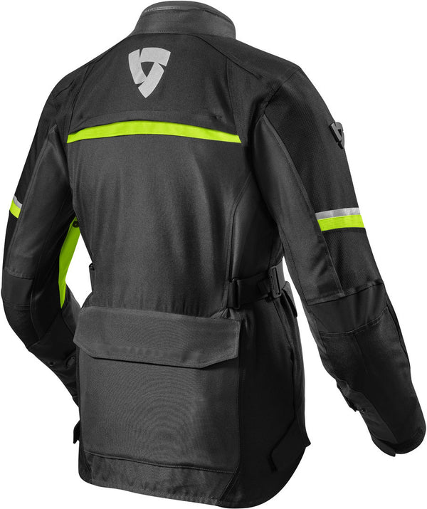 REVIT 骑行夹克 Outback 3 Ladies Motorcycle Textile Jacket Black/Neon/Yellow
