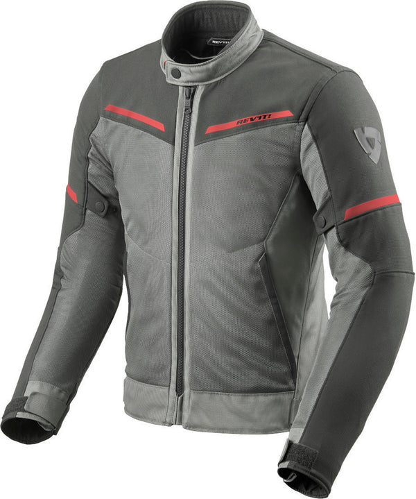 REVIT 骑行夹克 Airwave 3 Motorcycle Textile Jacket Grey/Red