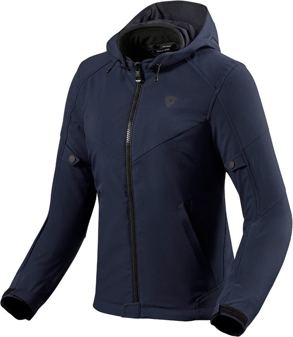 REVIT 骑行夹克 Afterburn H2O Ladies Motorcycle Textile Jacket Dark Blue