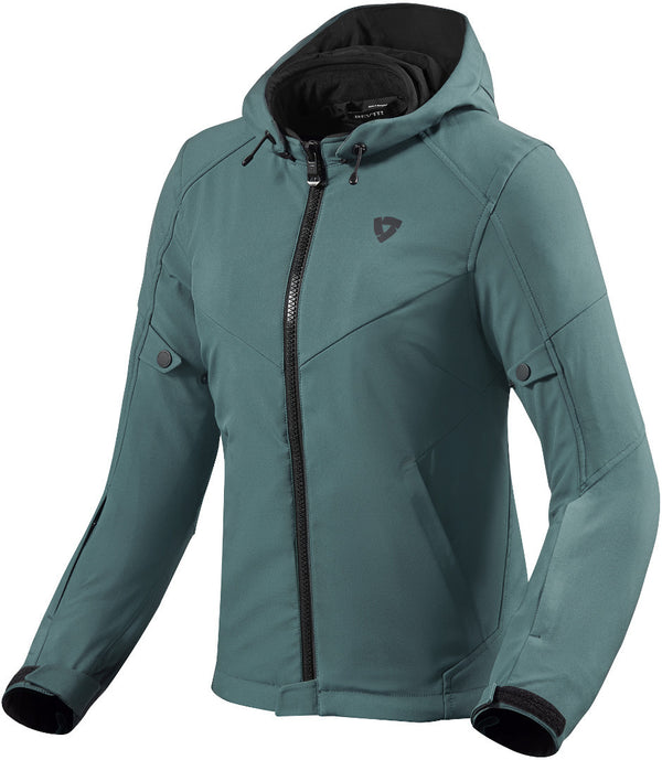 REVIT 骑行夹克 Afterburn H2O Ladies Motorcycle Textile Jacket Dark Green