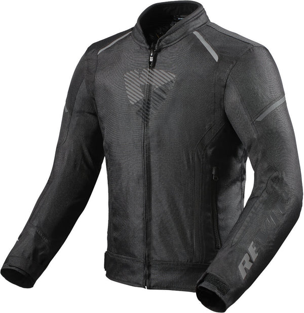 REVIT 骑行夹克 Sprint H20 Motorcycle Textile Jacket Black/Dark Grey