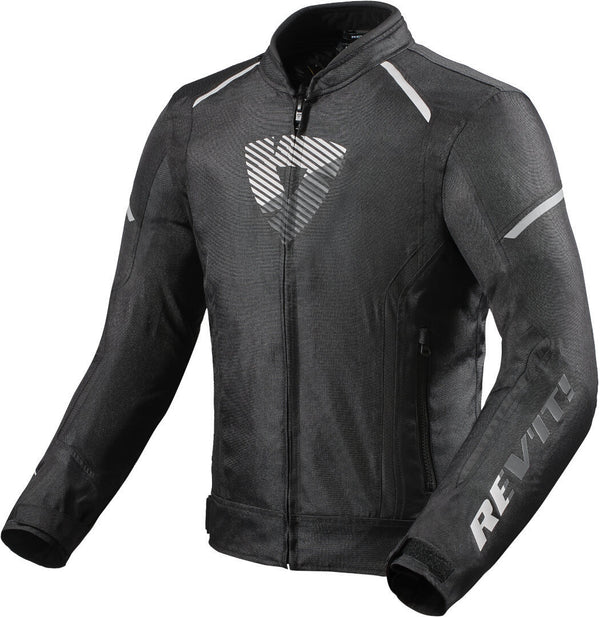 REVIT 骑行夹克 Sprint H20 Motorcycle Textile Jacket Black/White