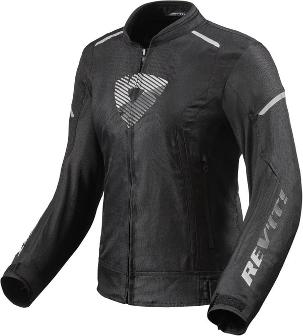 REVIT 骑行夹克 Sprint H20 Ladies Motorcycle Textile Jacket Black/White