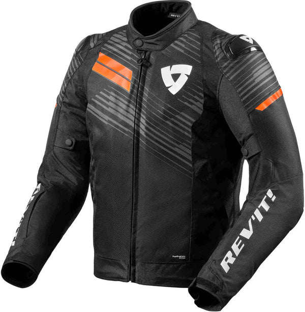 REVIT 骑行夹克 Apex H2O Motorcycle Textile Jacket Black/Orange