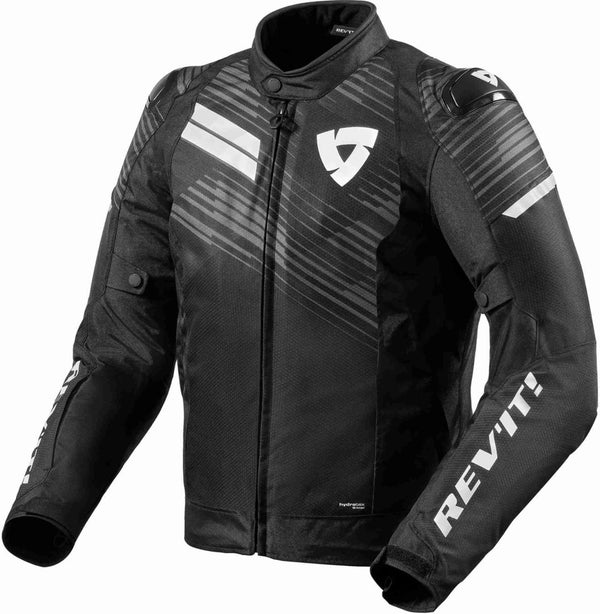 REVIT 骑行夹克 Apex H2O Motorcycle Textile Jacket Black/White