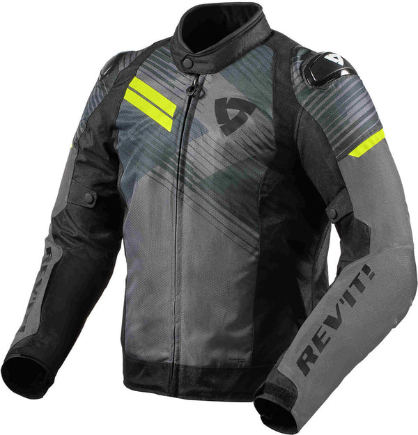 REVIT 骑行夹克 Apex H2O Motorcycle Textile Jacket Grey/Yellow