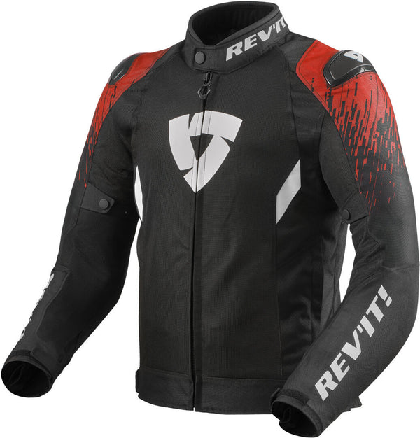 REVIT 骑行夹克 Quantum 2 Air Motorcycle Textile Jacket Black/Red