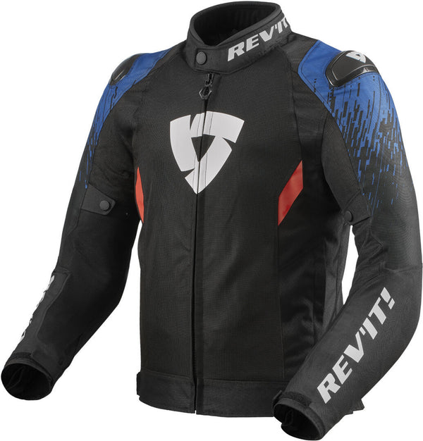 REVIT 骑行夹克 Quantum 2 Air Motorcycle Textile Jacket Black/Blue