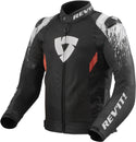 REVIT 骑行夹克 Quantum 2 Air Motorcycle Textile Jacket Black/White