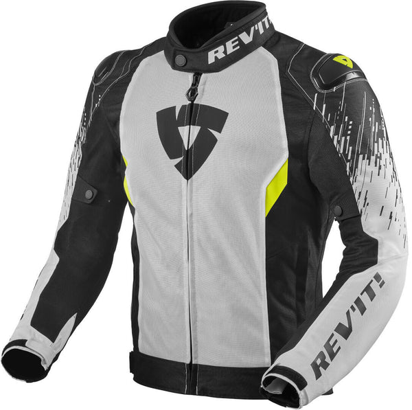 REVIT 骑行夹克 Quantum 2 Air Motorcycle Textile Jacket White/Black