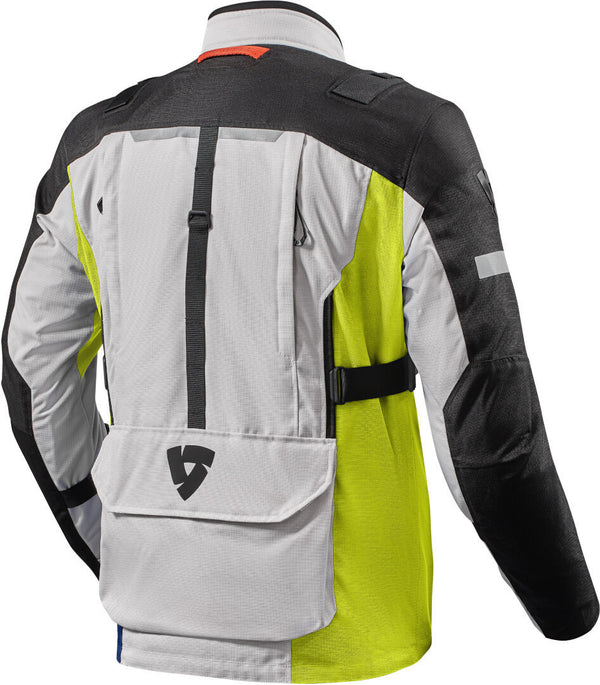 REVIT 骑行夹克 沙漠4 Sand 4 H2O Motorcycle Textile Jacket Silver/Yellow